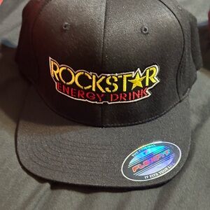 🎁Rockstar Energy Drink (Flex Fit) Black Cap